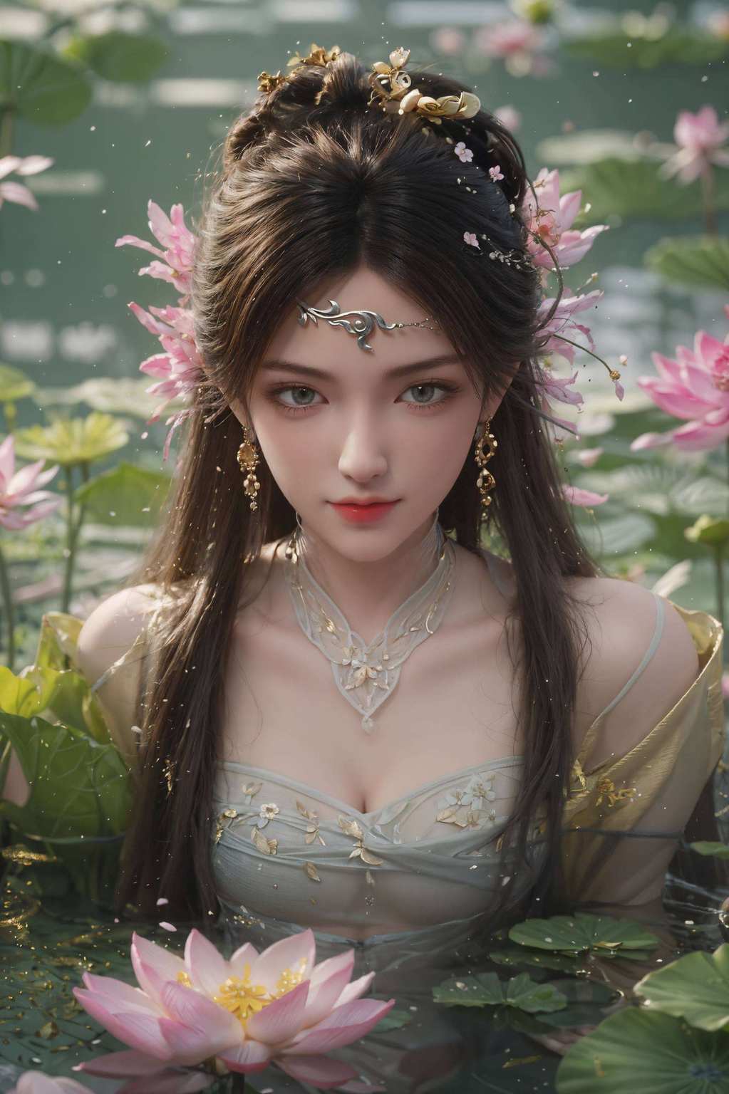 金瓶儿以其独特的魅力她那如诗如画的形象