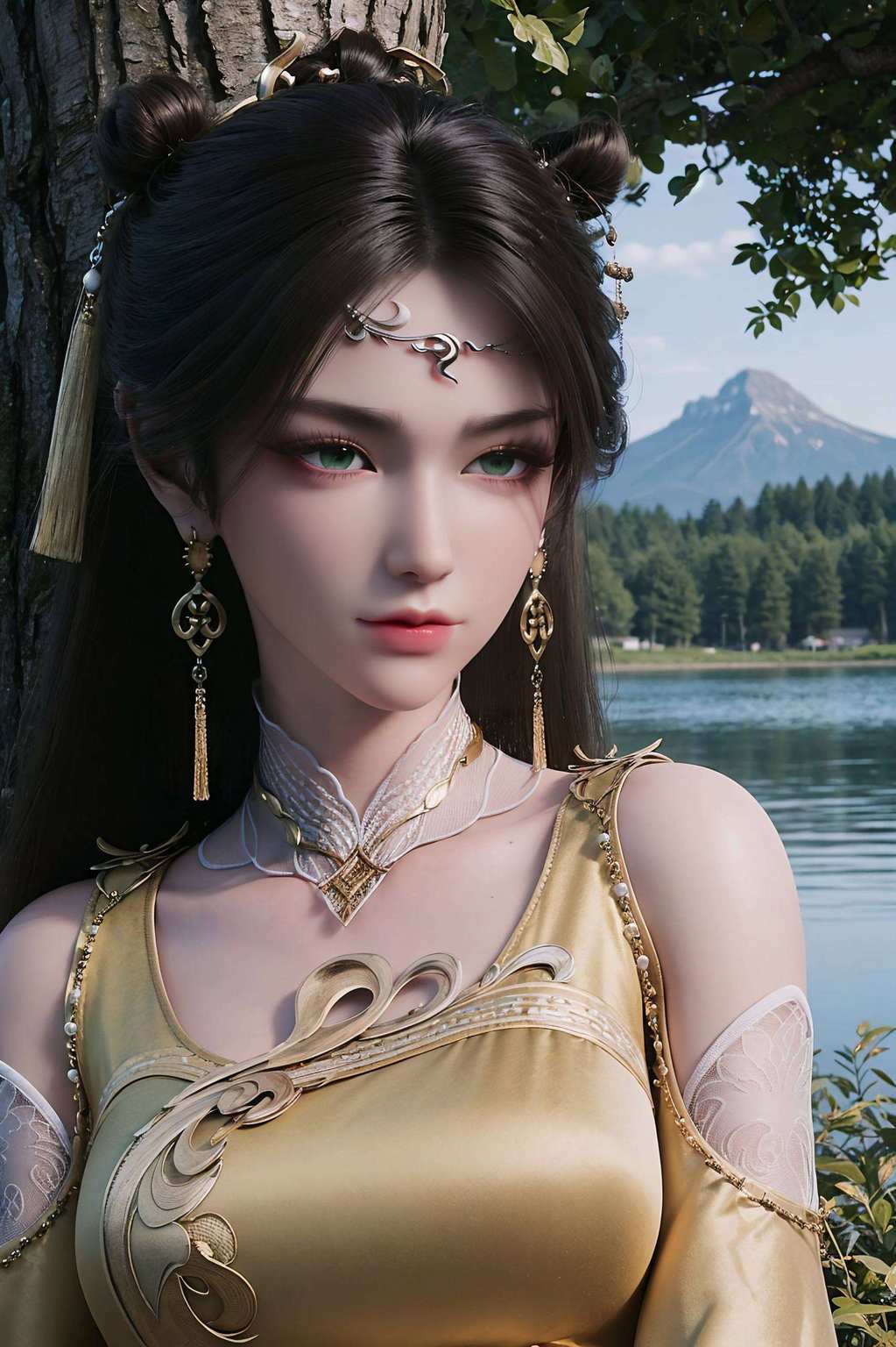 美艳不可方物宛若仙子