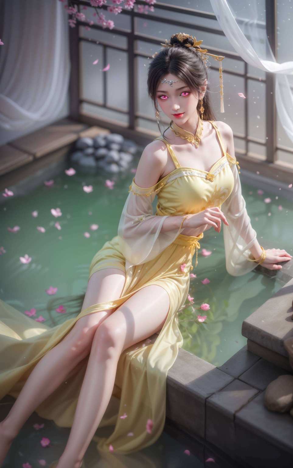 从古典美人金瓶儿的壁纸头像每一帧都是艺术的华彩