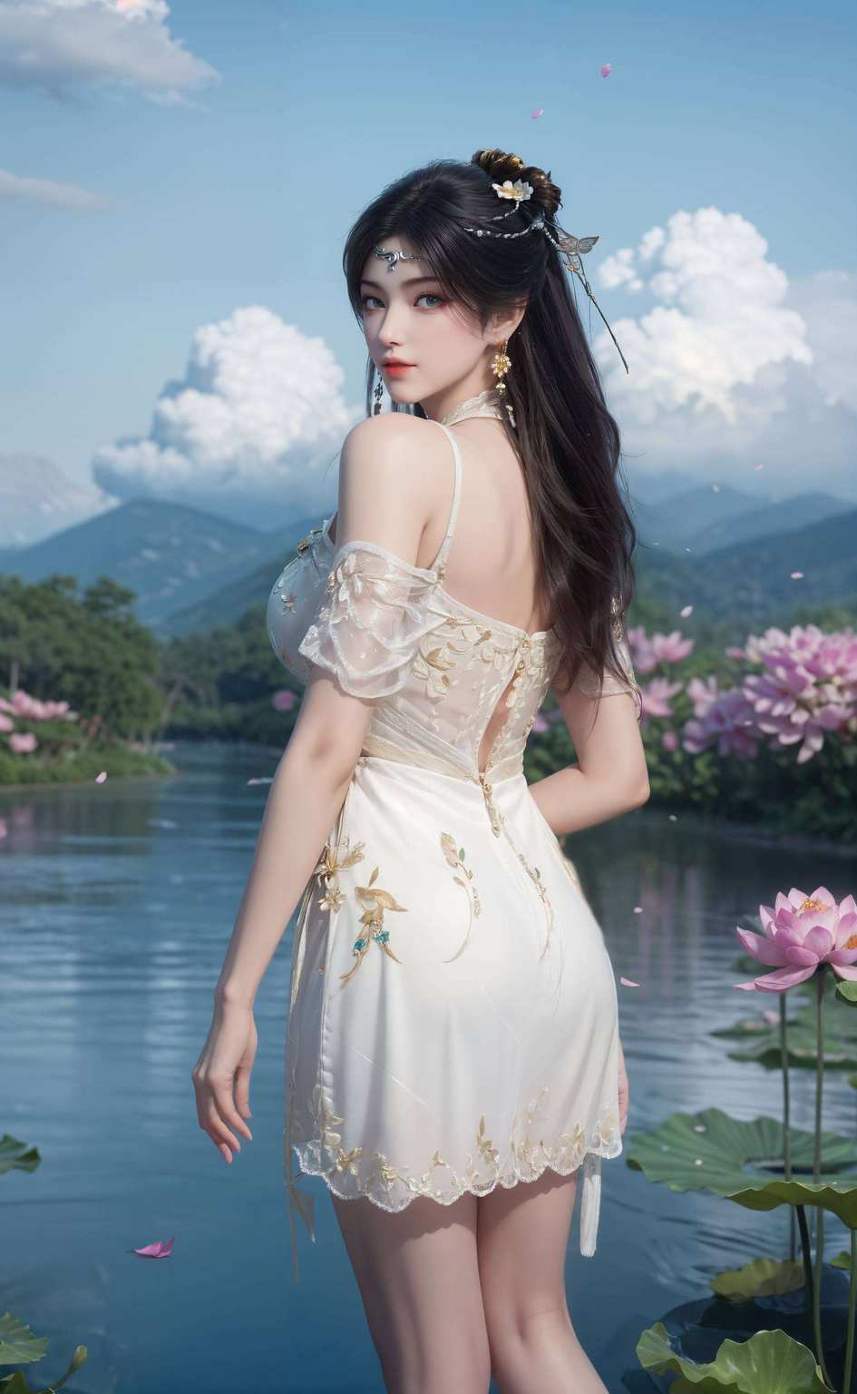 她的美更是满足了粉丝们对国漫美女的一切幻想