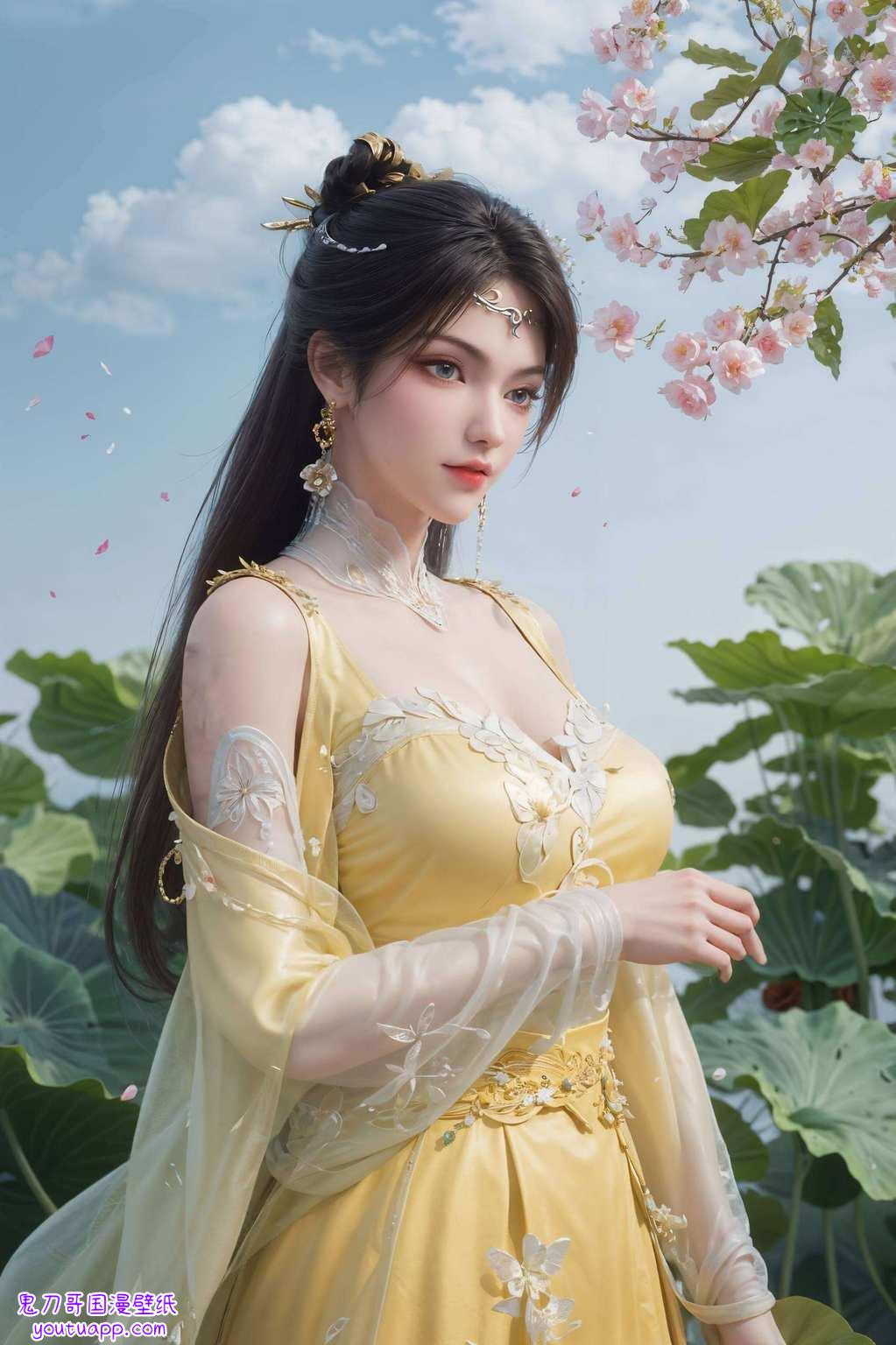 国漫美女代表之一想不想让你的手机也穿上金瓶儿的华丽外衣