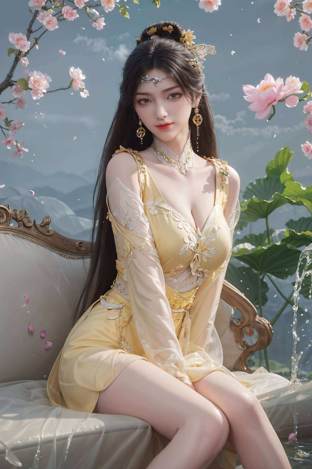 还有玄幻风儿的金瓶儿简直就是国漫女神的金字招牌