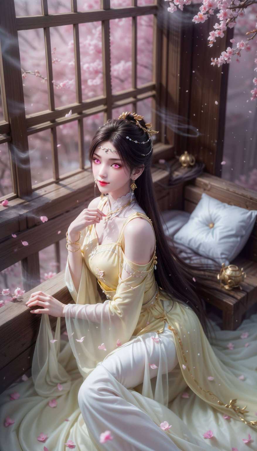 犹如仙子下凡玄幻色彩