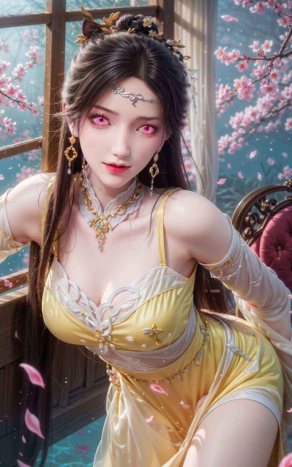 成为玄幻世界的焦点！嘻嘻谁让这位国漫女神这么美呢？不收藏可是亏大了哦！
