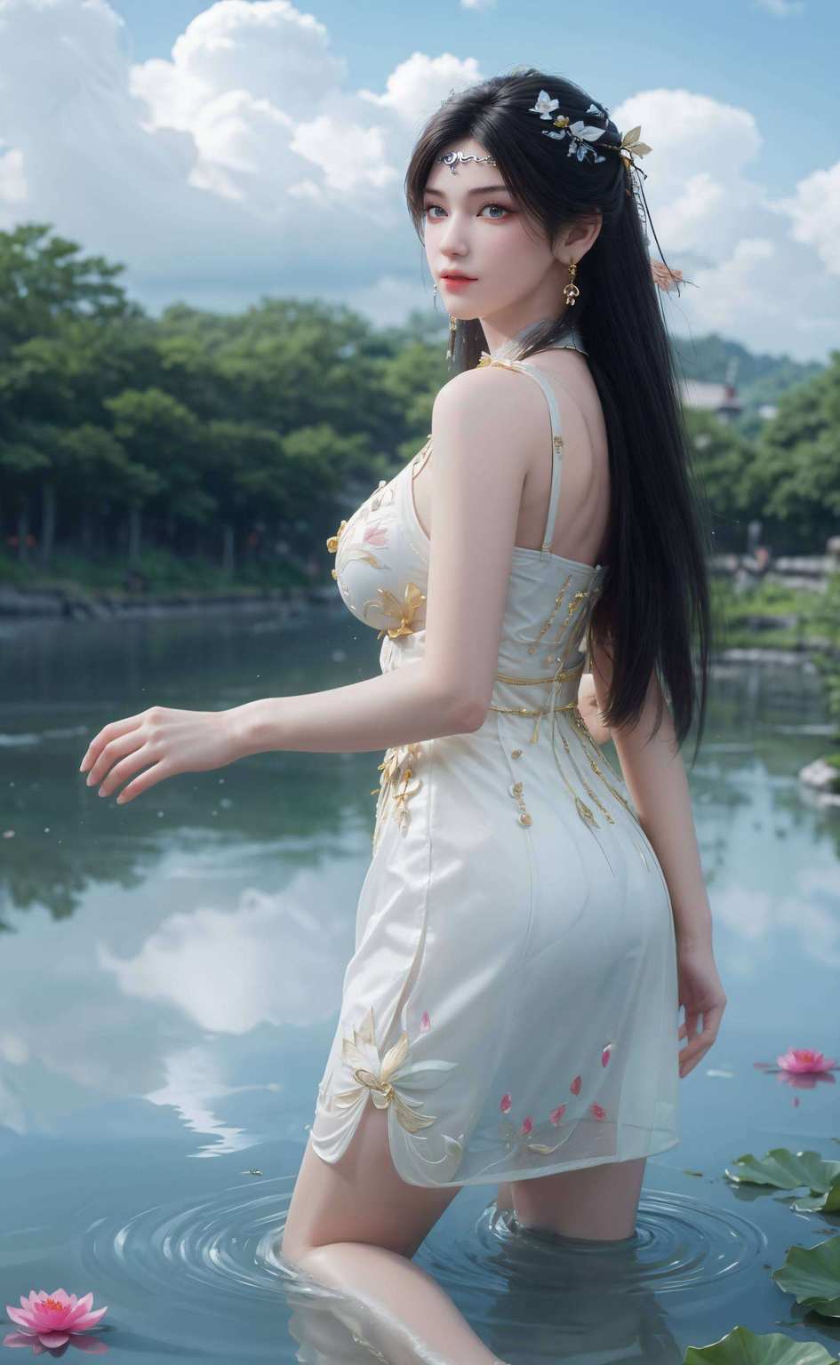 金瓶儿这款国漫女神那可真是帅气逼人