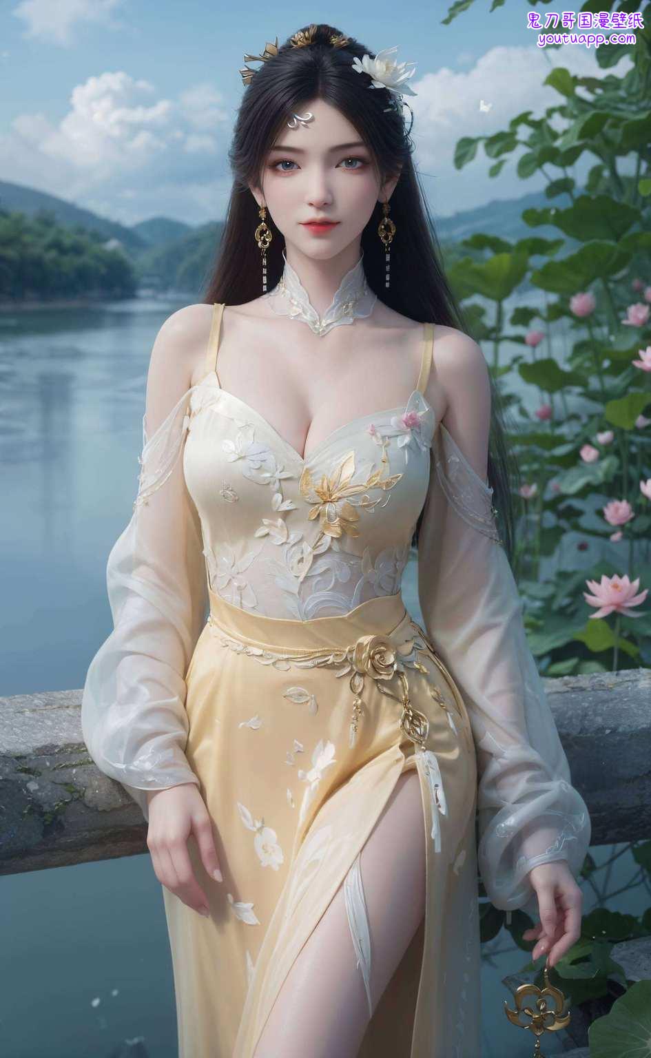 美女翩跹女神风貌