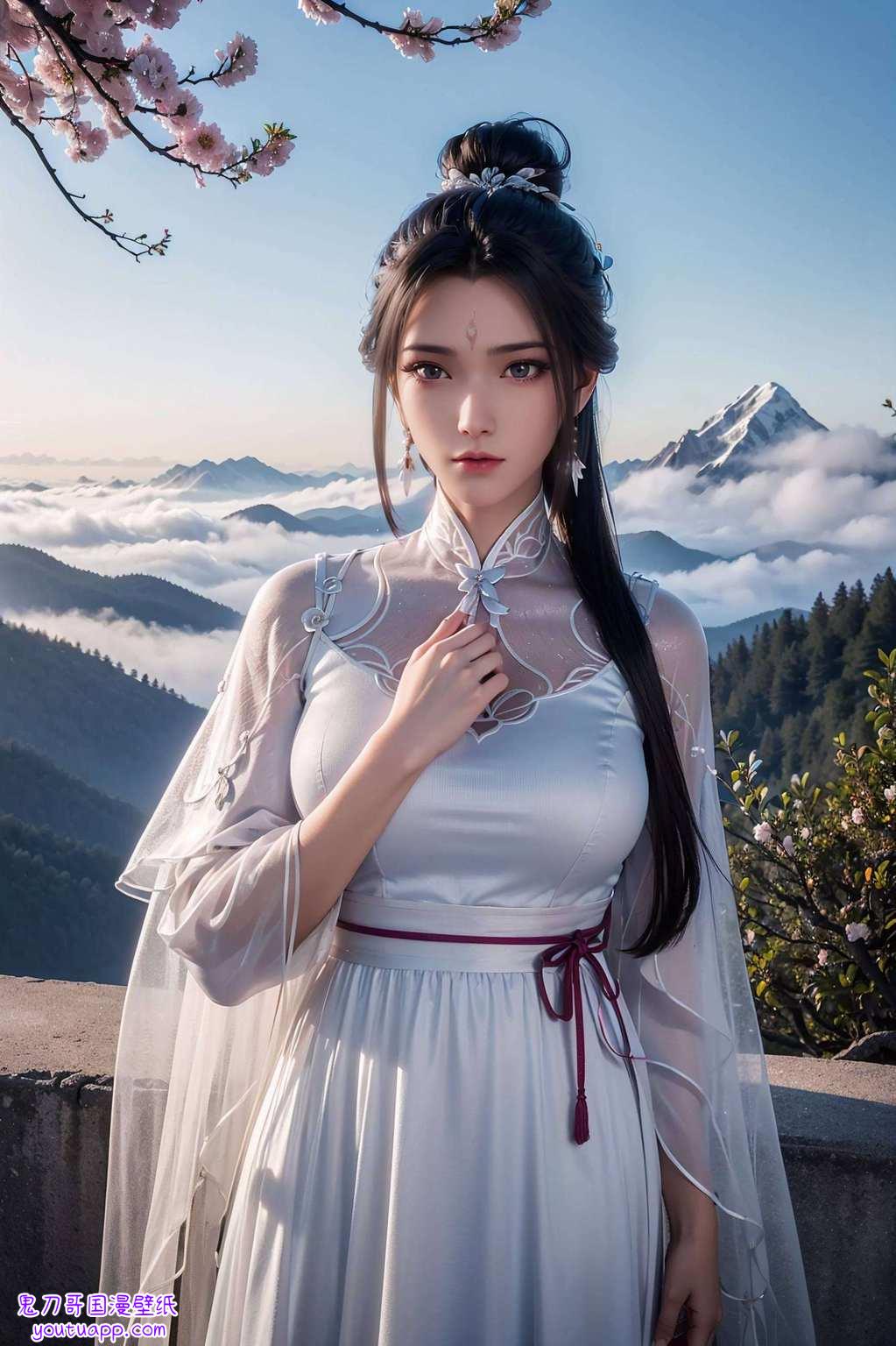 她那不染尘埃的气质正是你iPad上那幅高清壁纸的灵魂所在