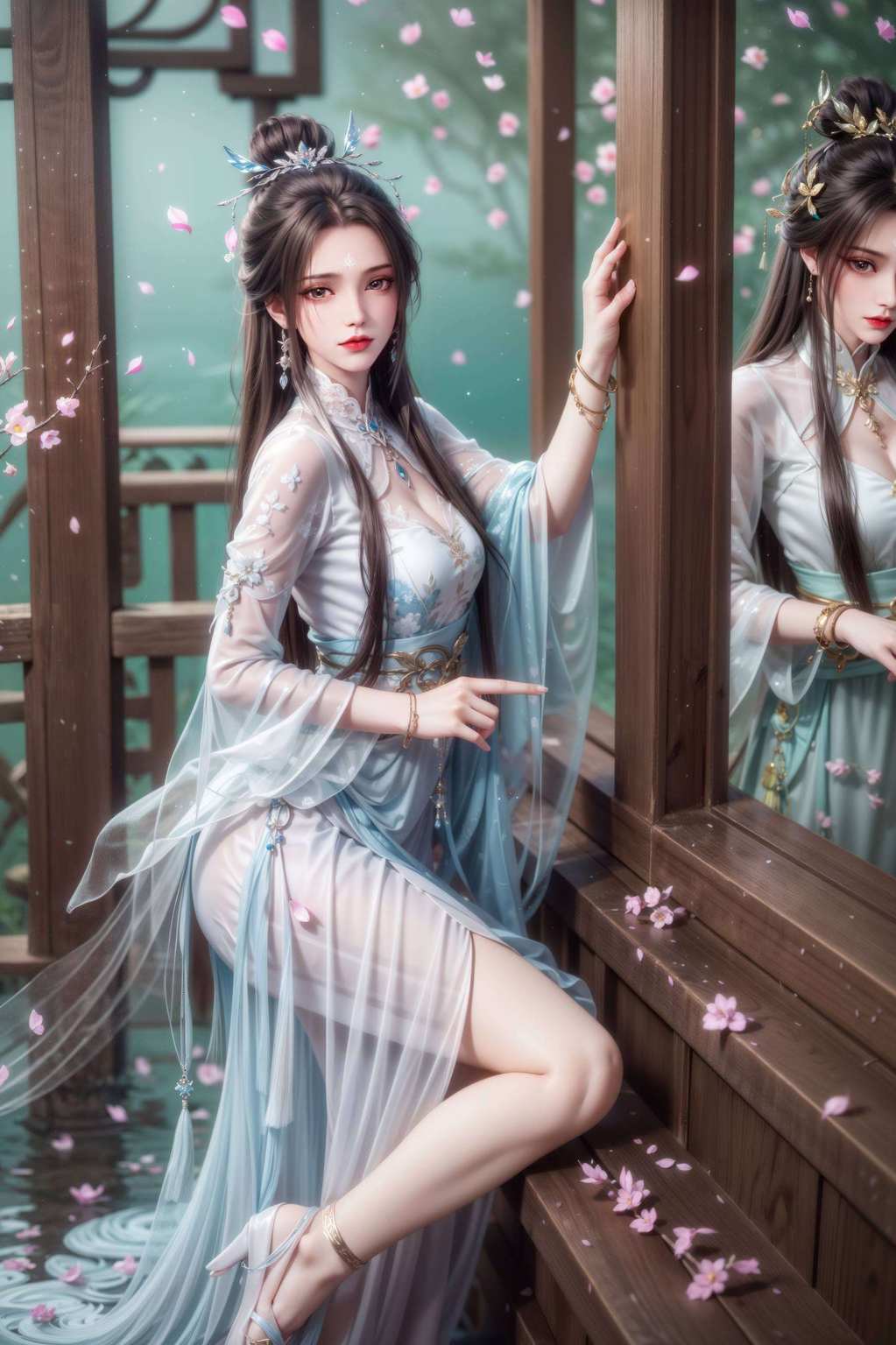 那位出自国漫经典《梦幻诛仙》的绝世美女剑眉星目
