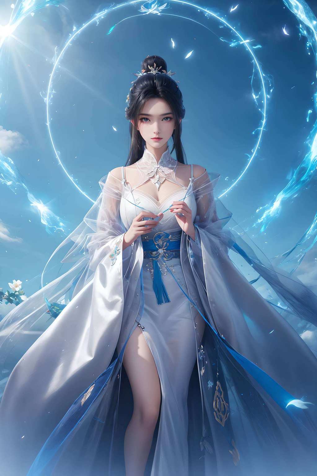 今天给大家带来一份视觉盛宴——山海观雾陆雪琪壁纸谁说玄幻世界里不能有时尚感？陆雪琪的美