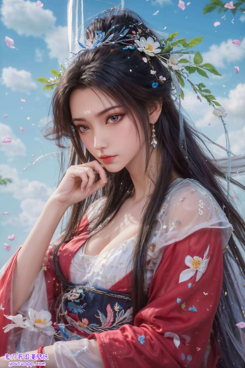 陆雪琪那仙气十足的形象国漫女神的魅力