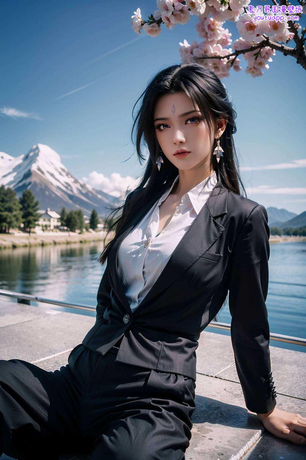 她的每一次剑舞成为了无数动漫迷心中的女神