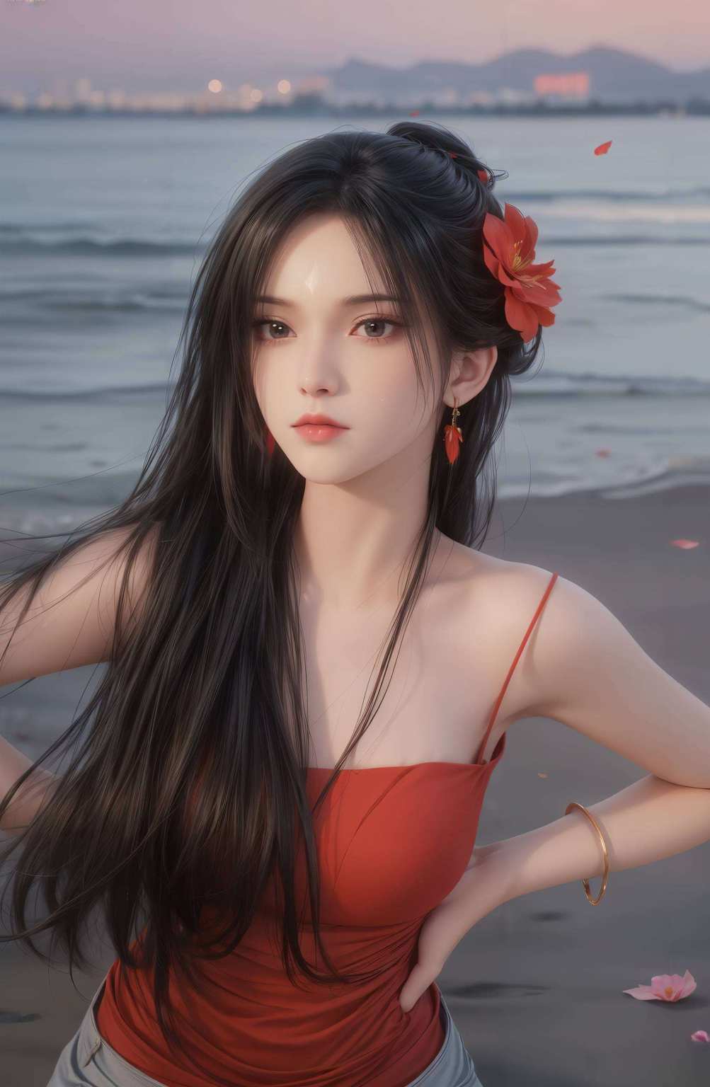 气场全开！这1080P的壁纸说她冷傲