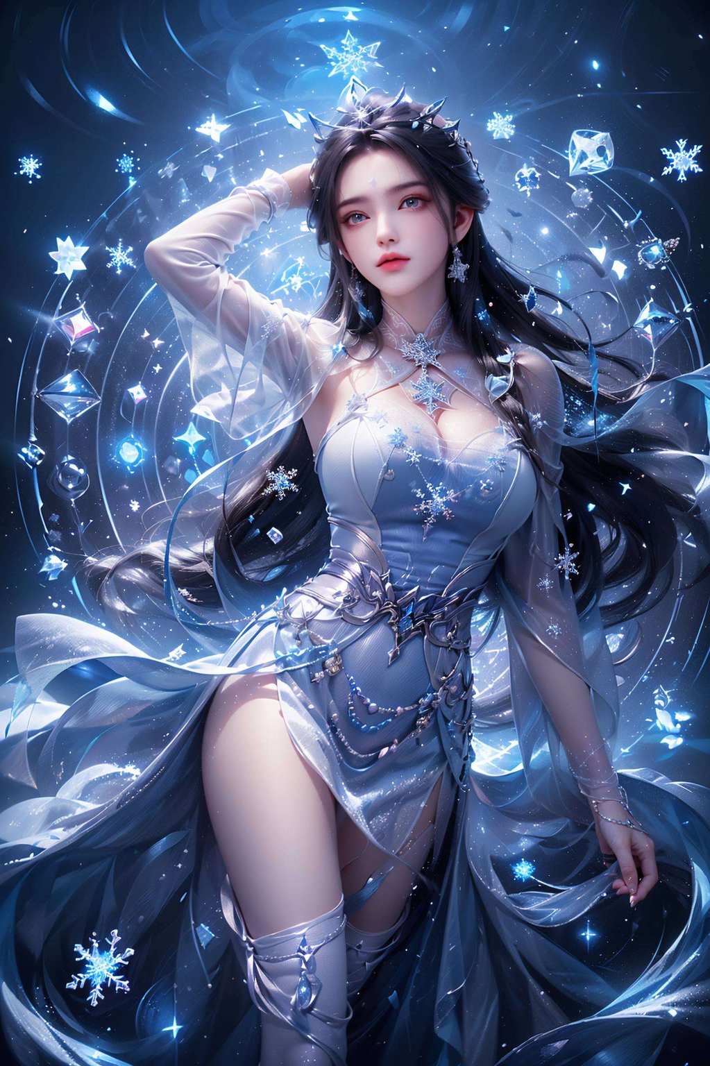 犹如仙子下凡那位从《诛仙》中走出的国漫女神