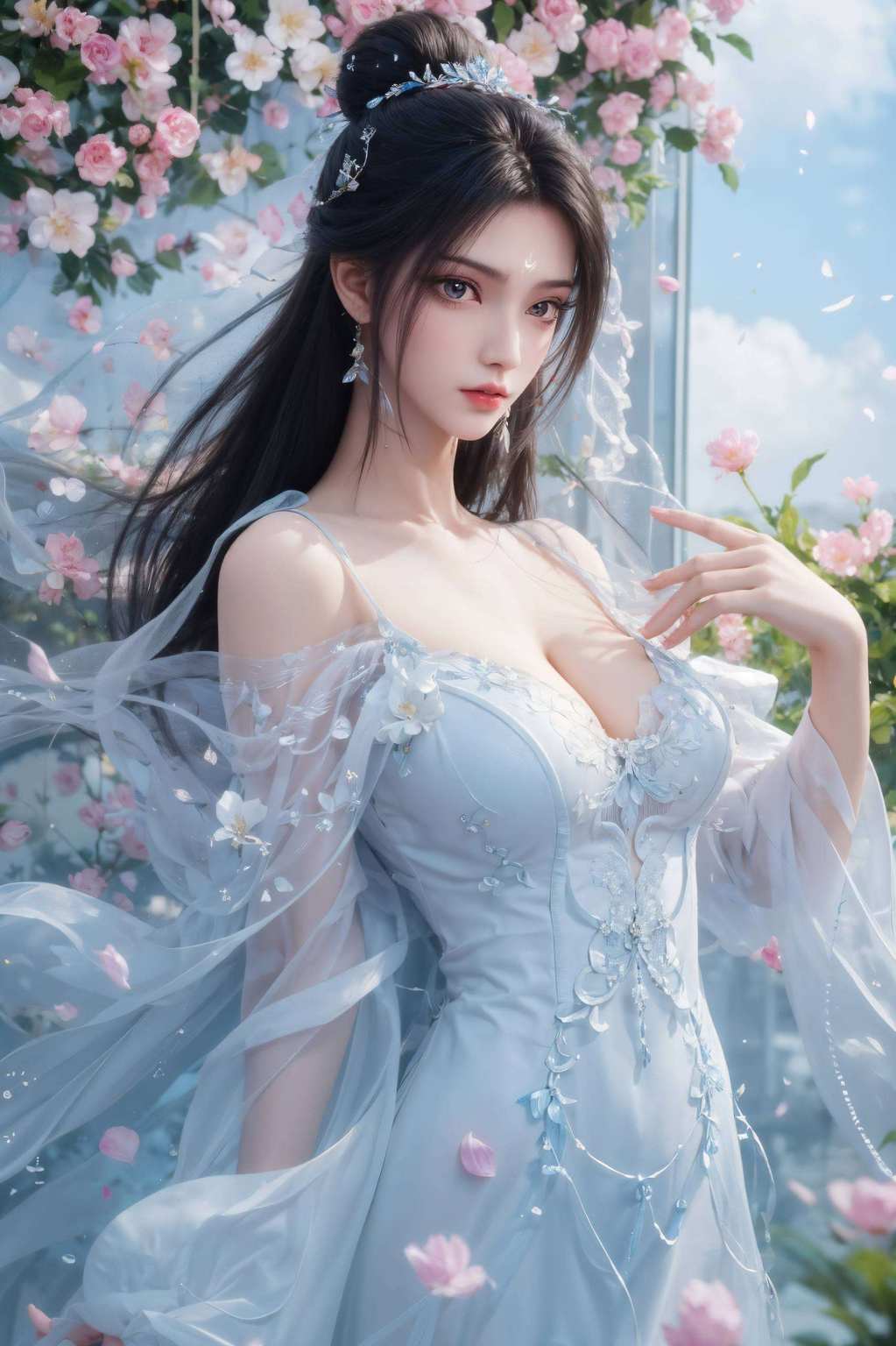 感受那份不染尘埃的纯净之美她的每一次眨眼