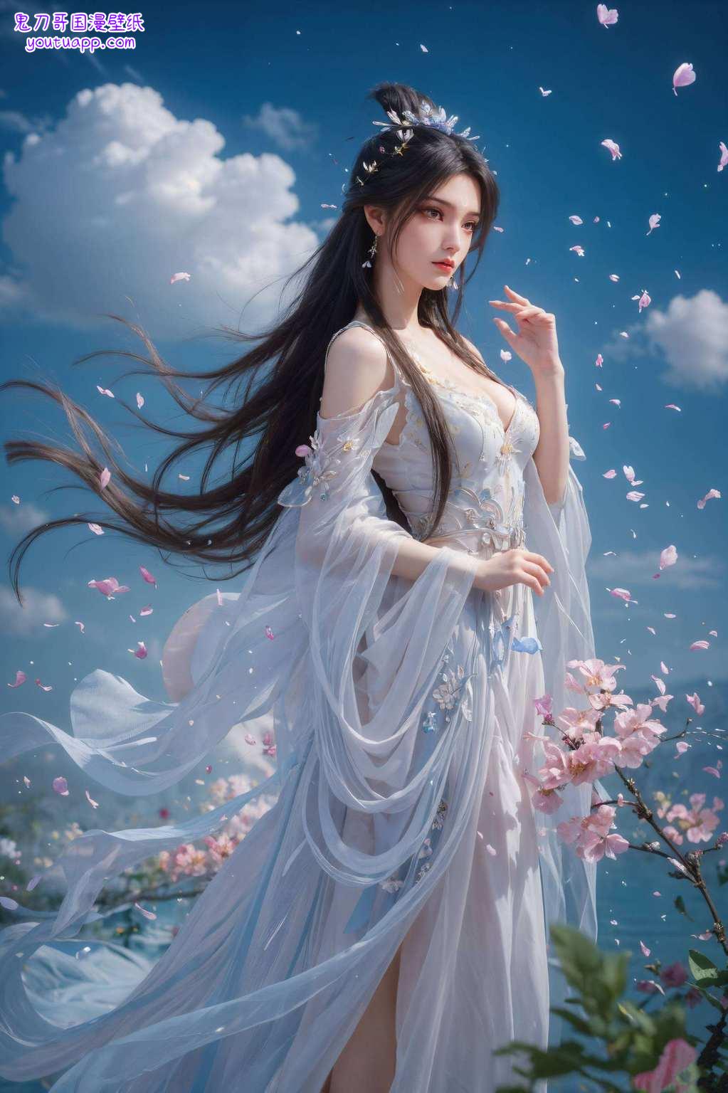 可是专为你们量身打造的！不仅有咱们国漫梦幻诛仙中的女神陆雪琪壁纸图片嘿