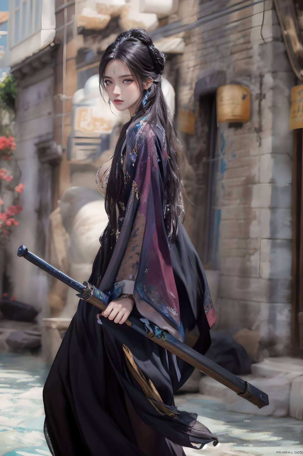 那个在诛仙中舞剑如风的女子动态更迷人！