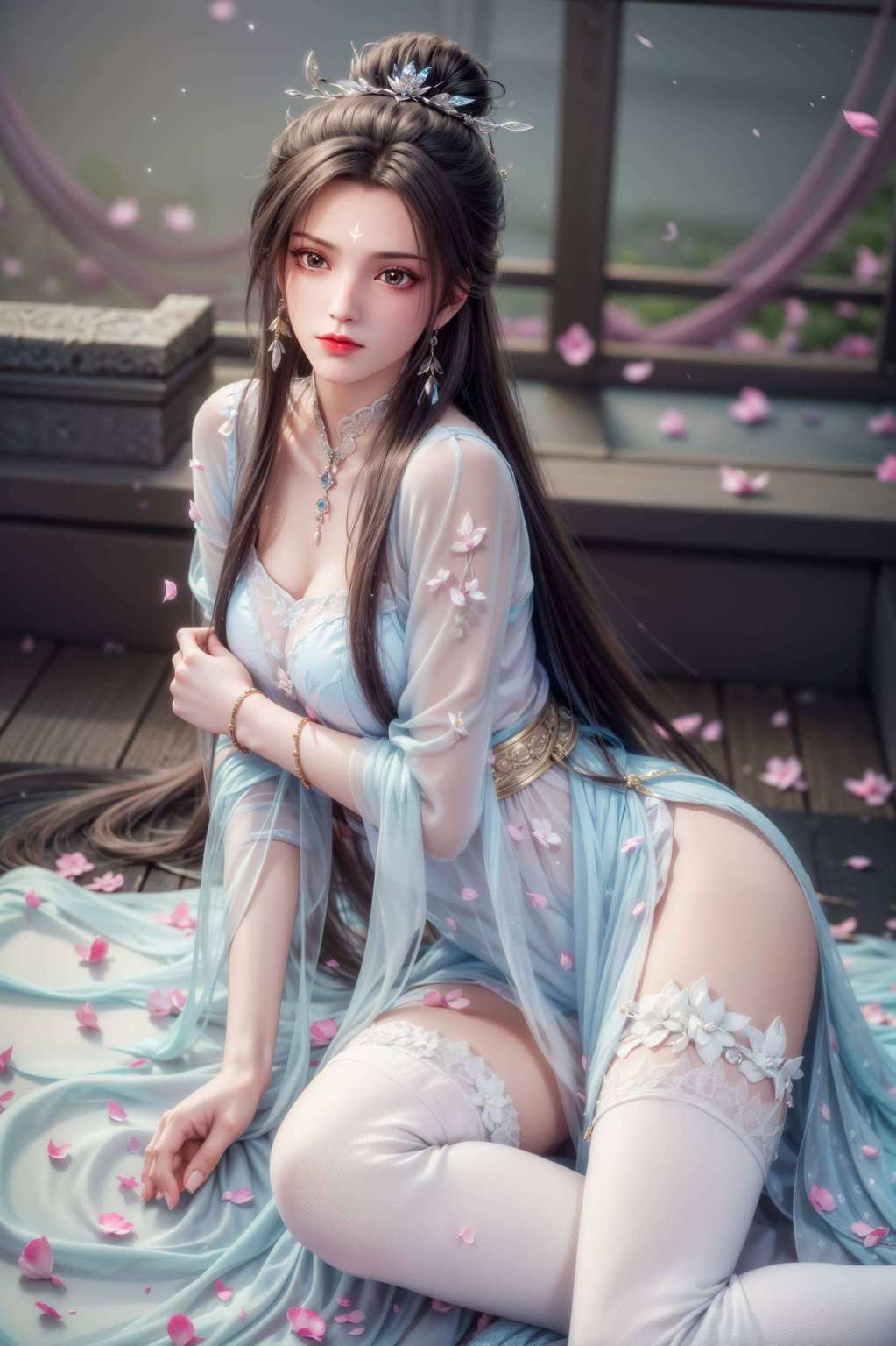 美得让人心动这款壁纸绝对能满足你对国漫美女的所有幻想