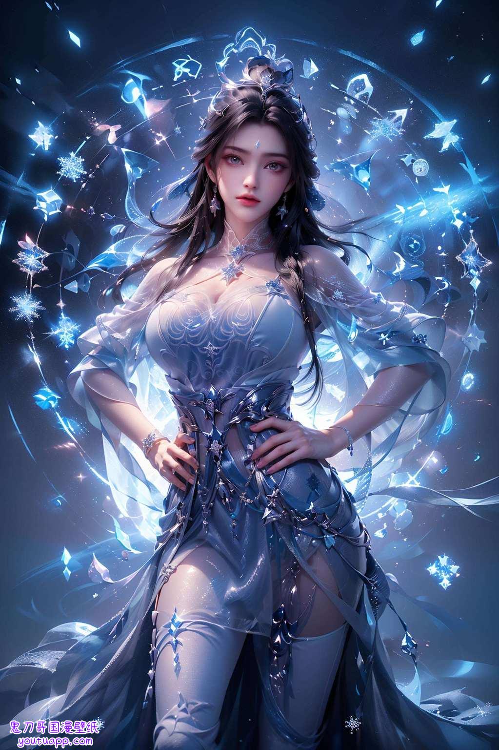 她都能轻松驾驭各种风格今天给大家带来一款超炫的AIGC壁纸游戏壁纸iPad艺术壁纸！🎨 让我们先来领略一下国漫女神陆雪琪的魅力吧！🌸 诛仙世界里的这位高冷女神