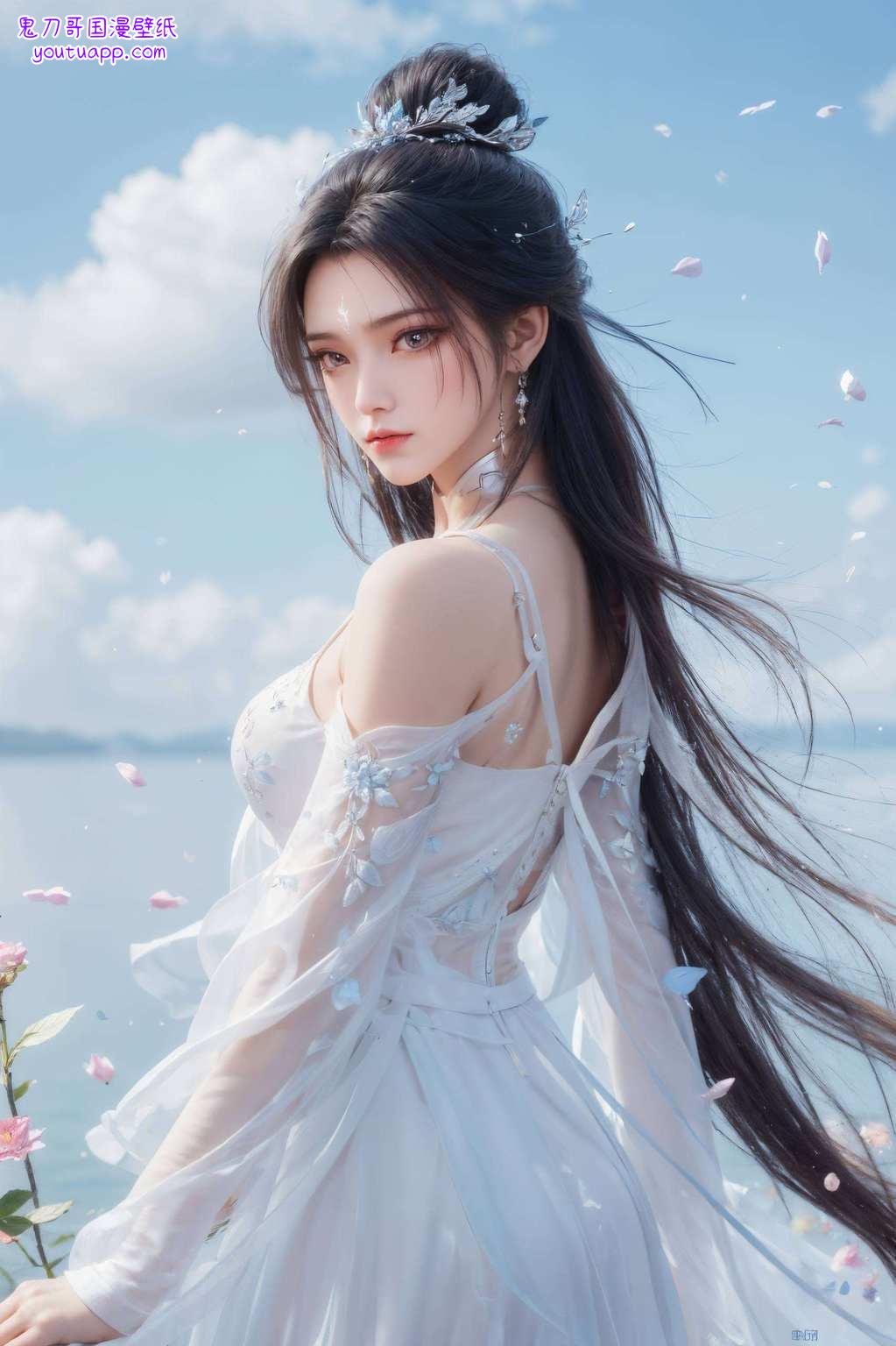 让每个iPad都成为展示国漫之美的艺术画布如同诛仙世界中一朵盛开的花