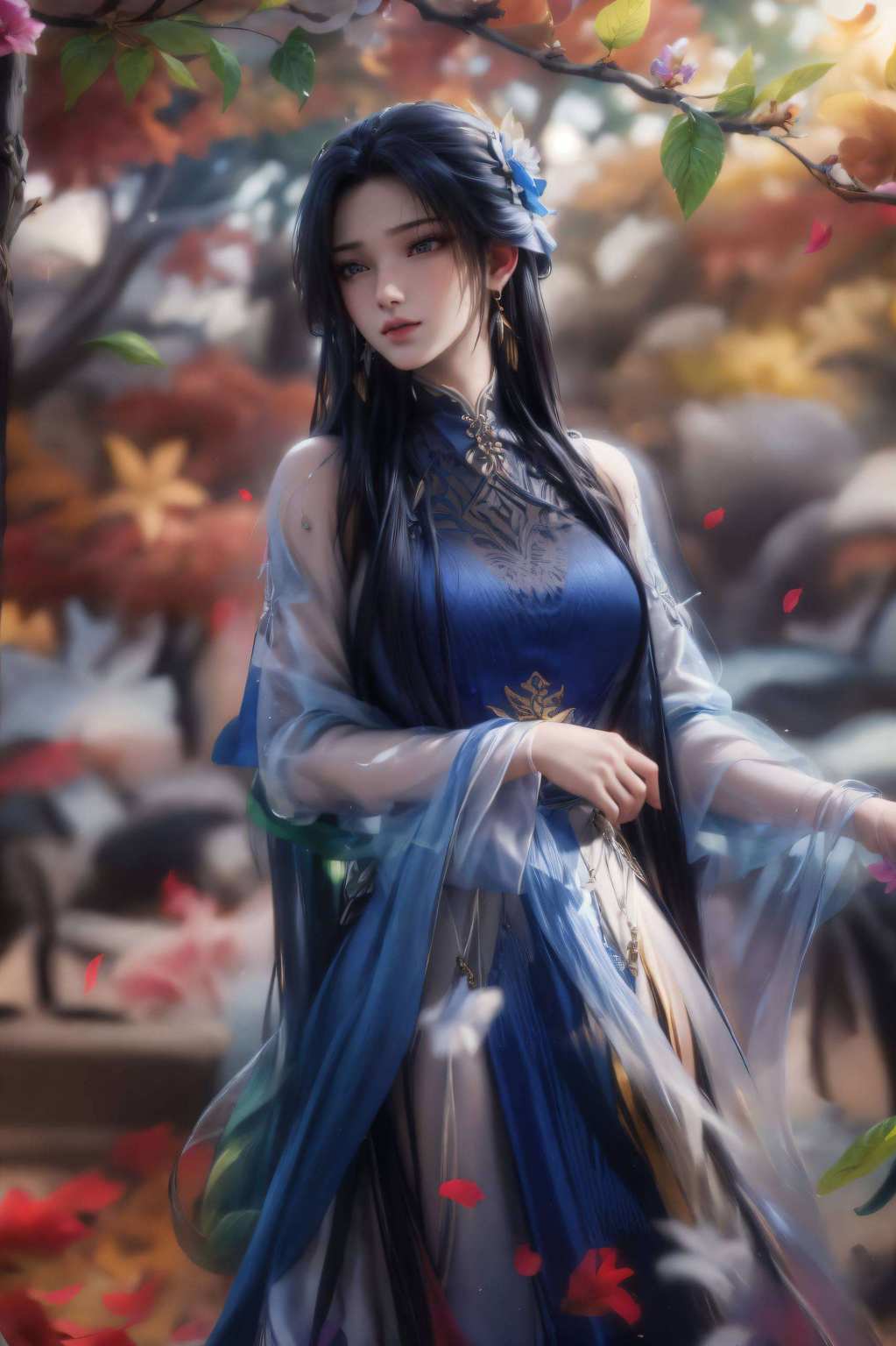 咱们的陆雪琪可谓是颜值担当啊！这16k的大尺寸壁纸走到哪儿都是风景
