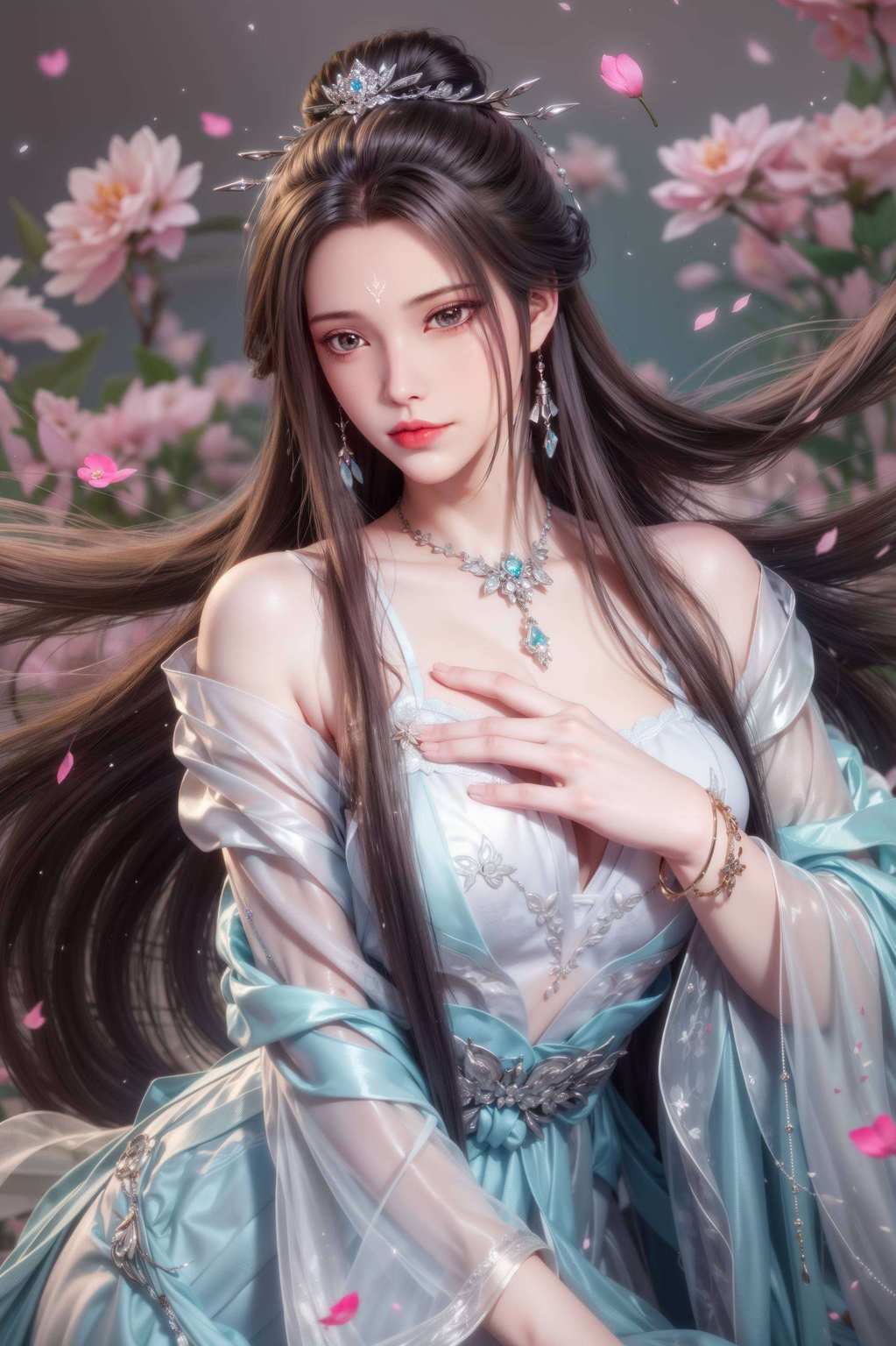 陆雪琪平板动态其事如下：玉壶光转
