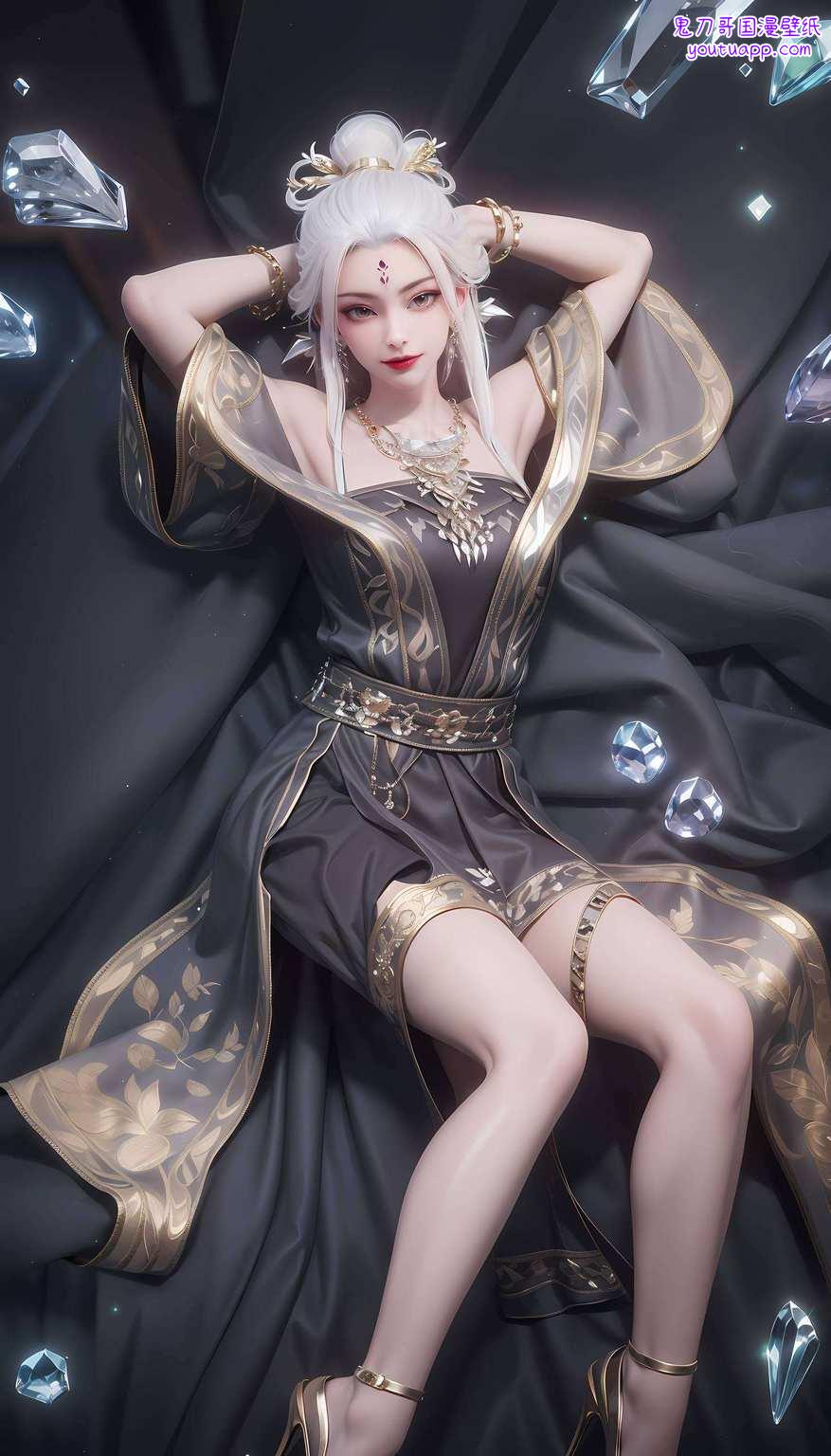 各位小白壁纸的狂热者动漫美女的魅力