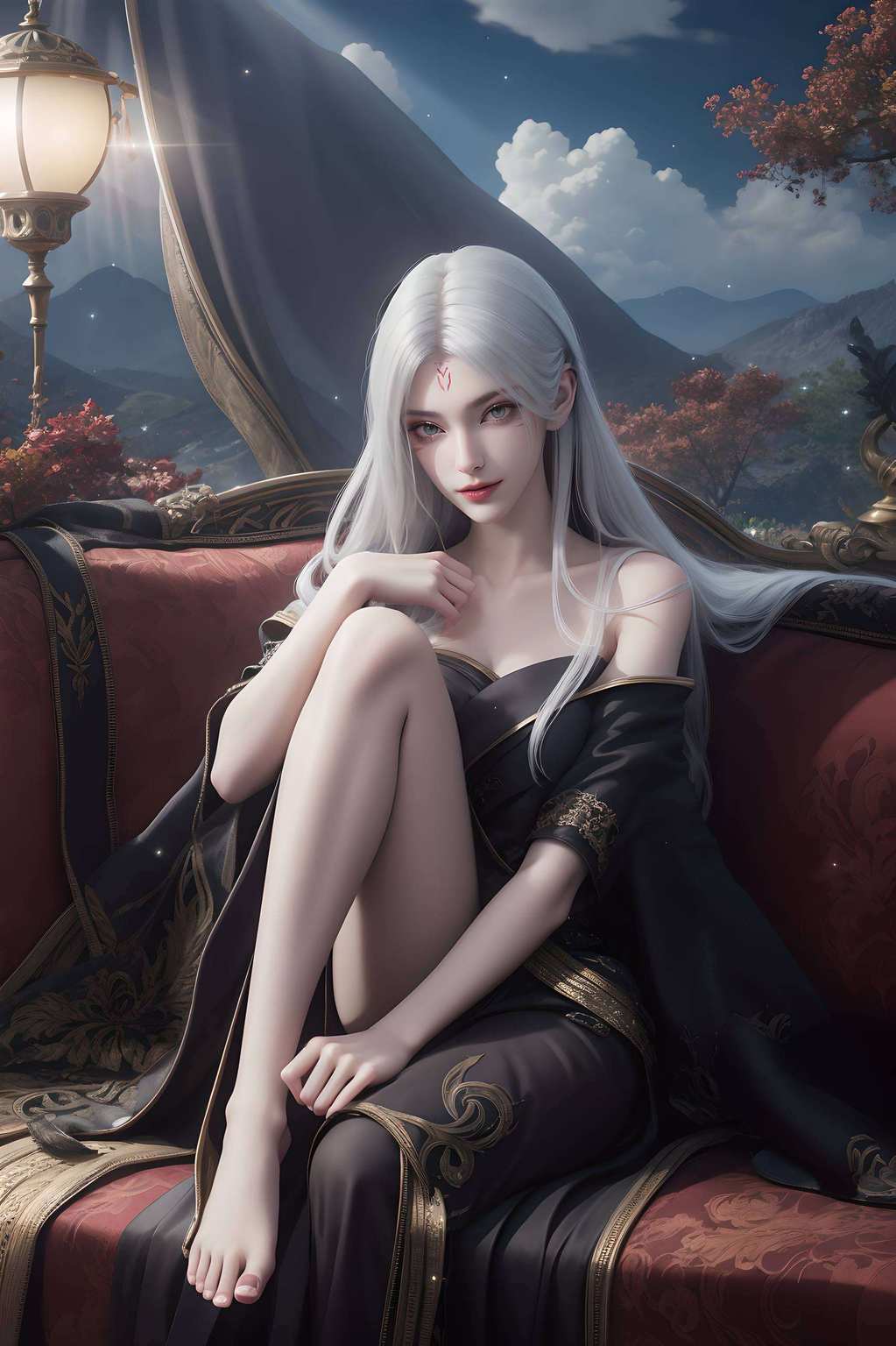 国漫女神和美女们纷纷亮相带着诛仙的仙气飘然而至！瞧瞧这超清4k小白壁纸图片