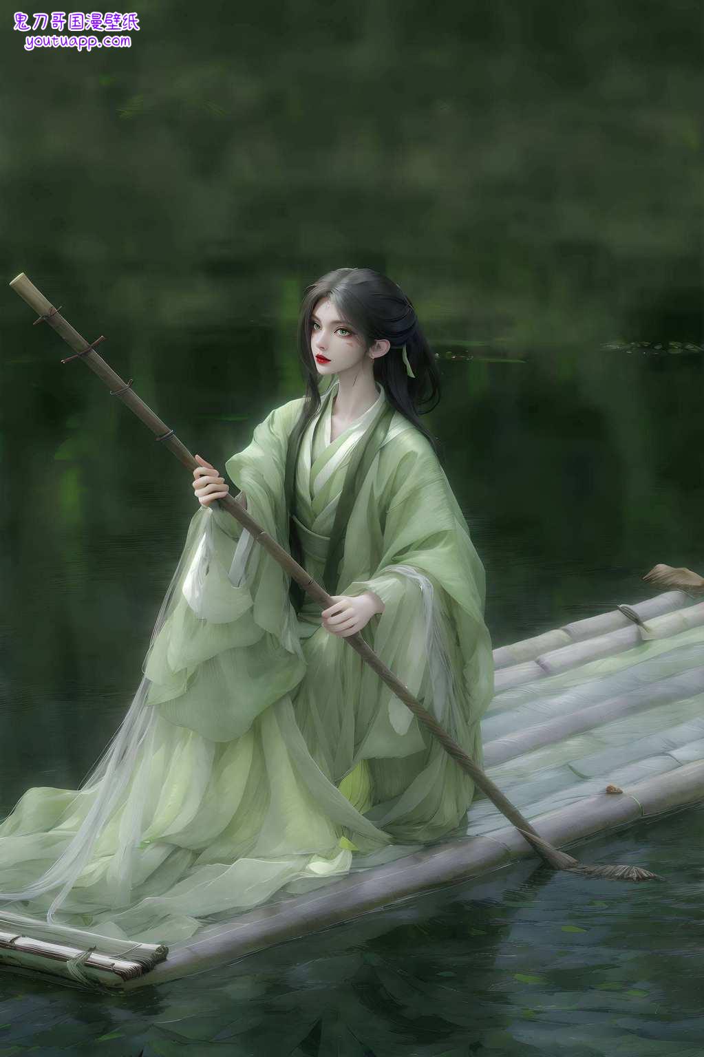 仙侠画卷卡通栩栩如生