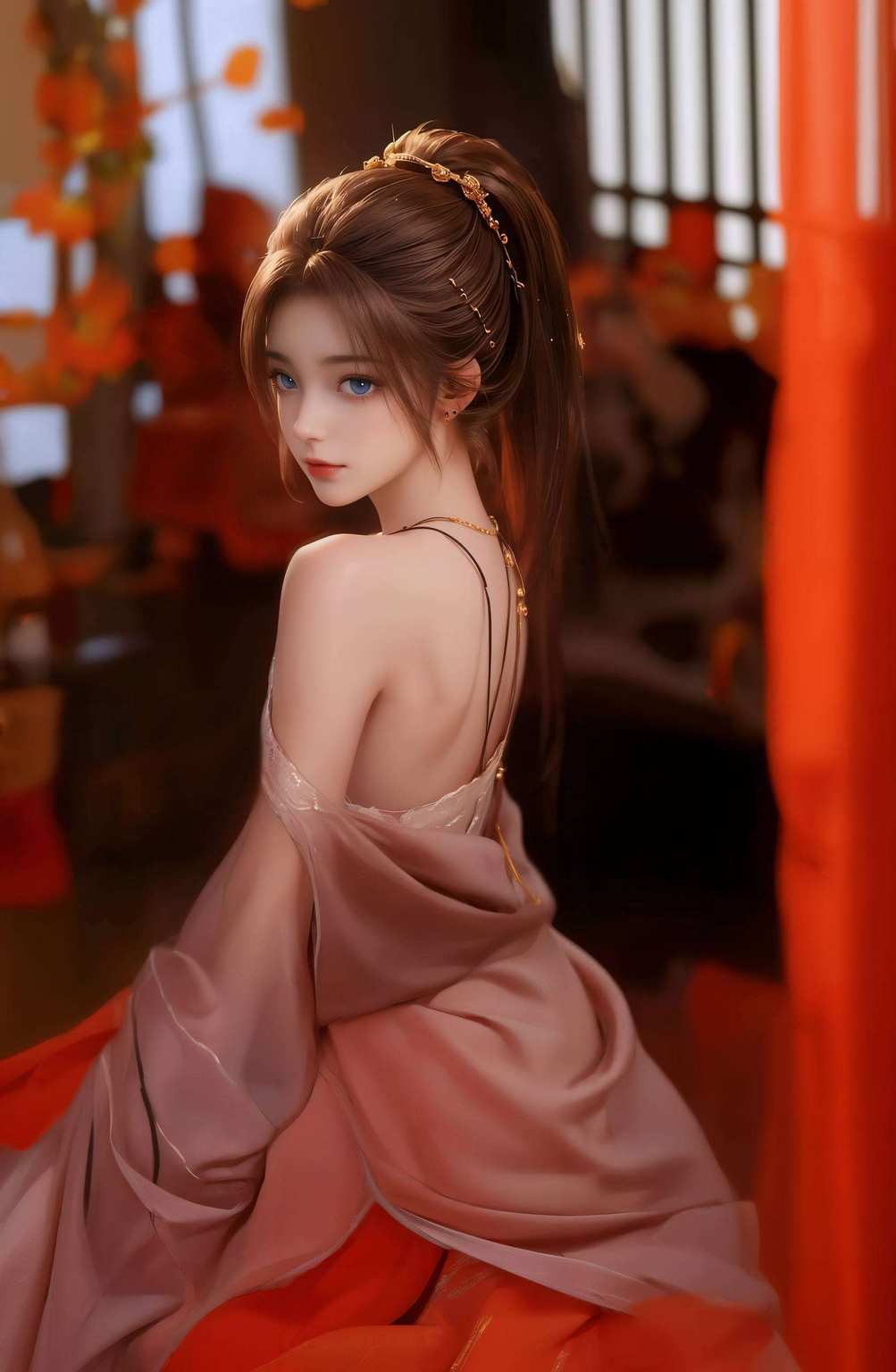 别小看了这位国漫美女悄悄地放在心间