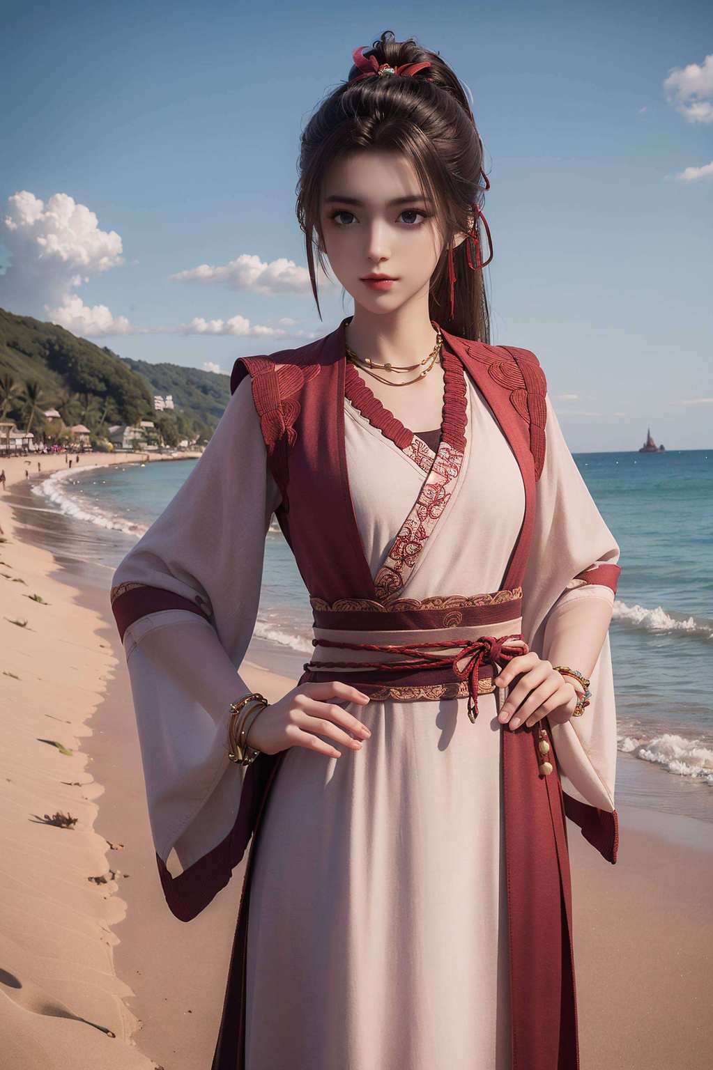 那位诛仙世界中的灵动女神美的不仅仅是外表