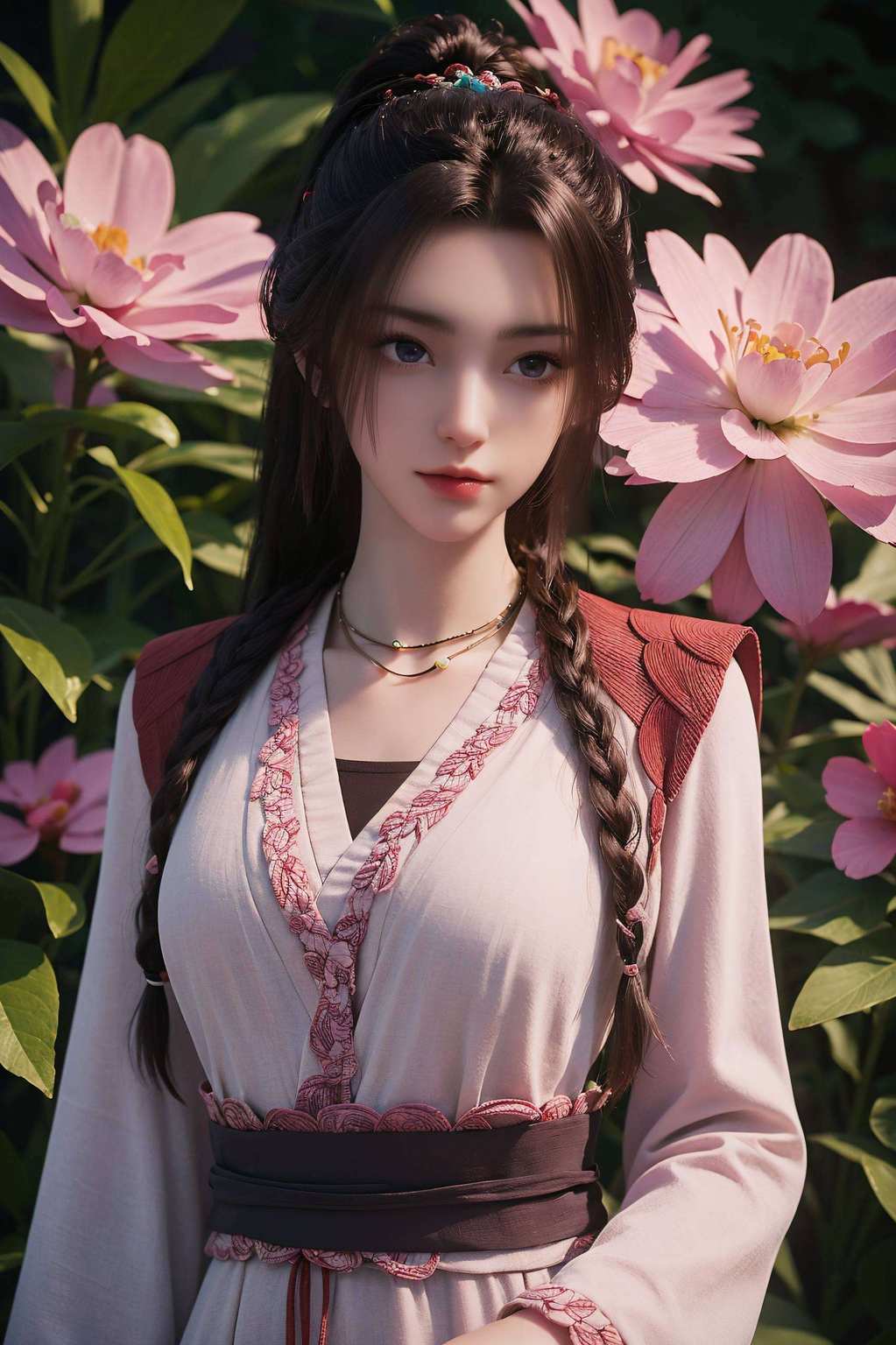 无疑是iPad艺术壁纸中的瑰宝那位诛仙世界中的灵动仙子