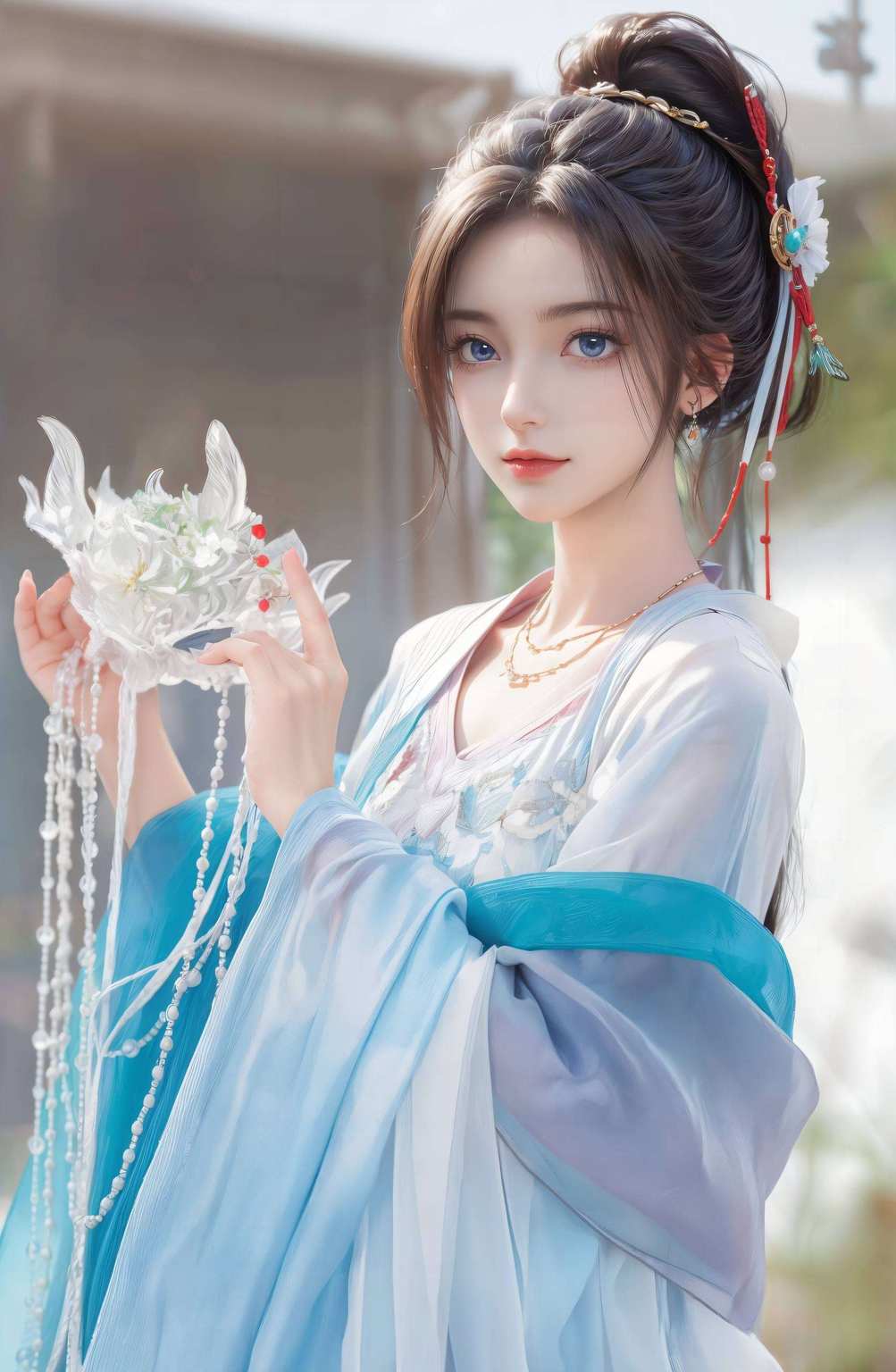 那灵动的大眼睛这位国漫界的女神